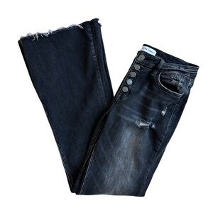 Flying Monkey Black Washed Boot Cut Jean Size 29